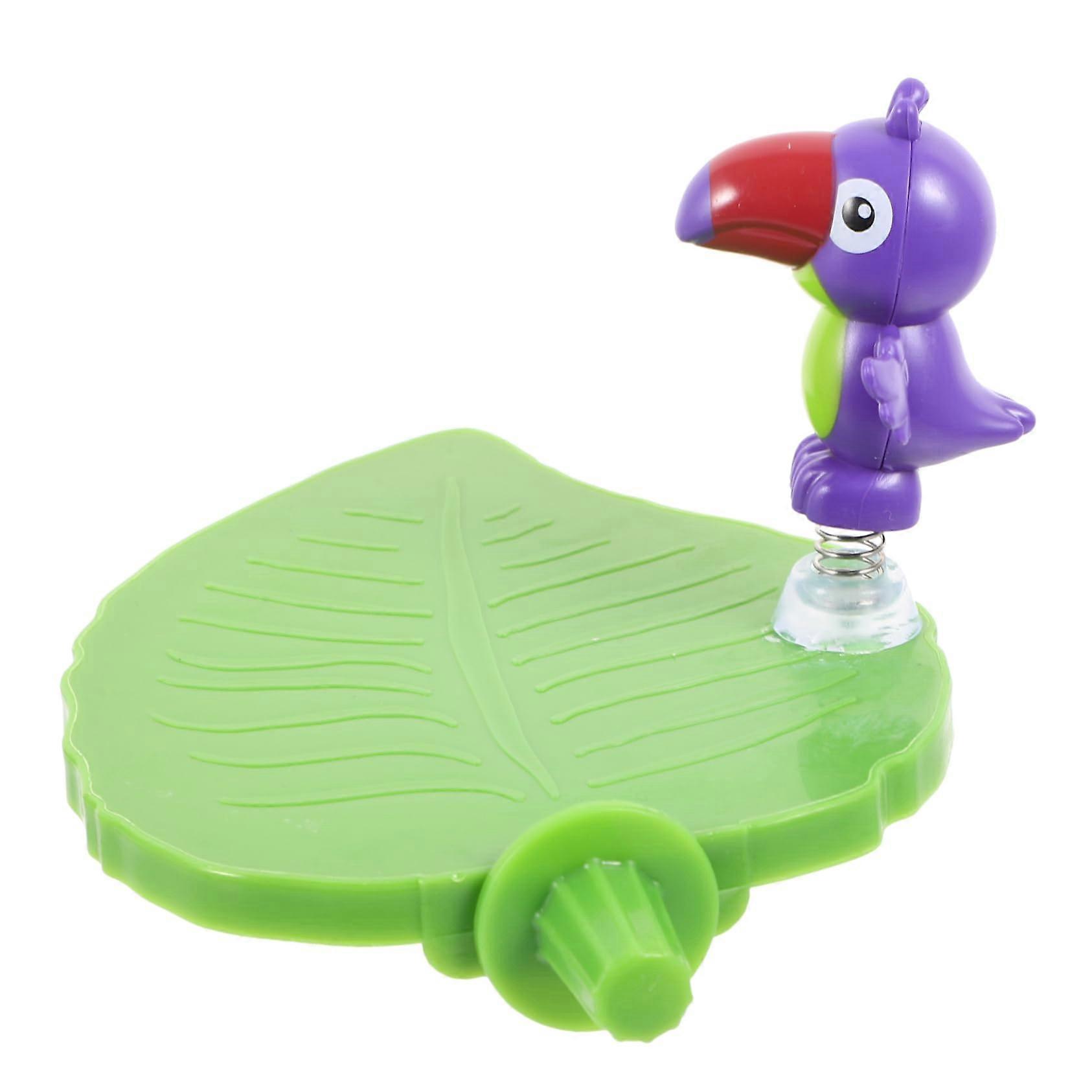 Leaf Shaped Bird Perch Platform for Parrots and Cockatiels, Durable Parrot Cage Accessory