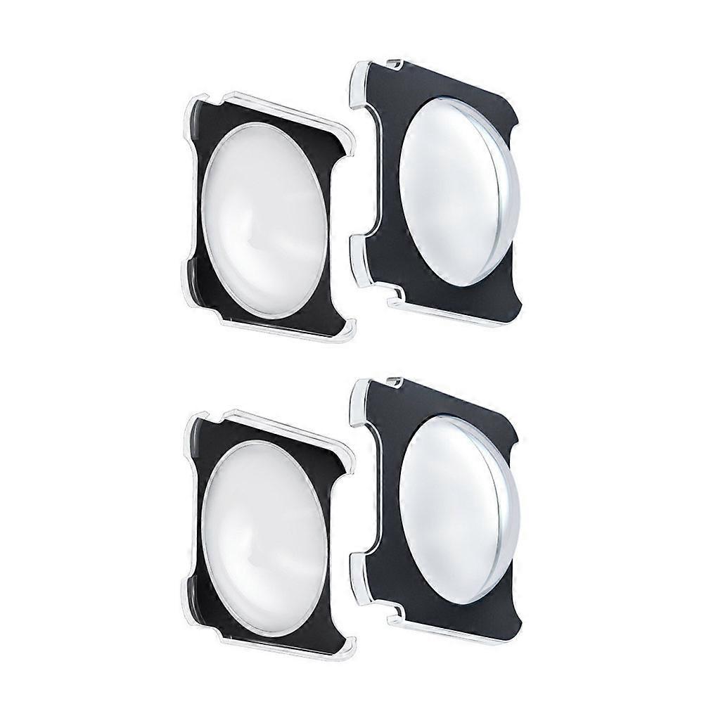 Protective Lens Cap for Insta360 ONE RS/R Adhesive Panoramic Camera Protector Camera Accessories for Insta360