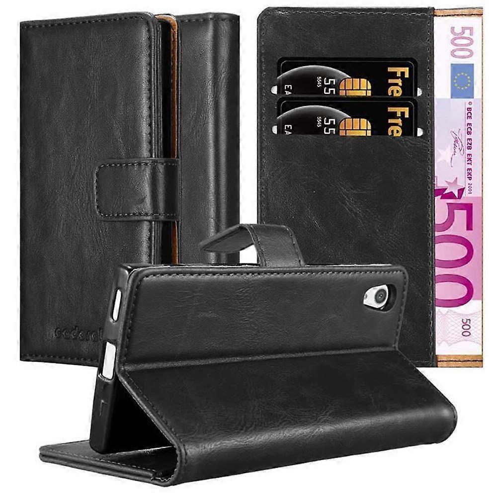 Protective case Sony Xperia XA1 case - glossy surface and stand function