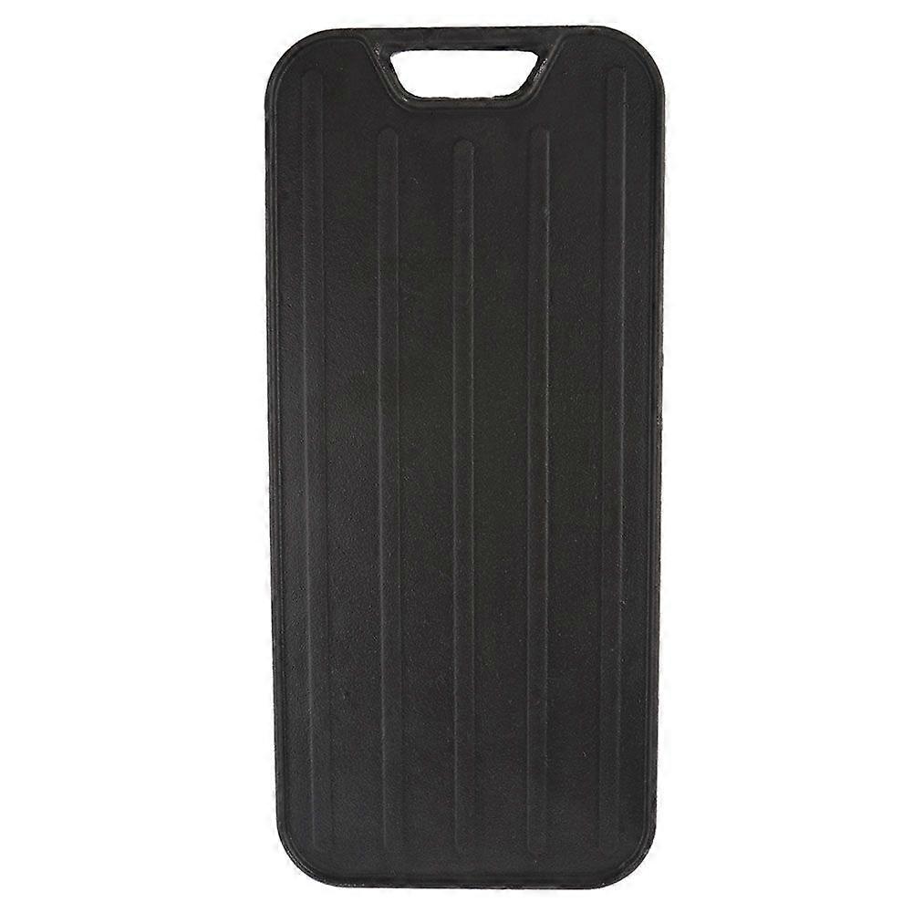 Rectangular BBQ Grill Plate Barbecue Tool for Outdoor Camping and Picnic