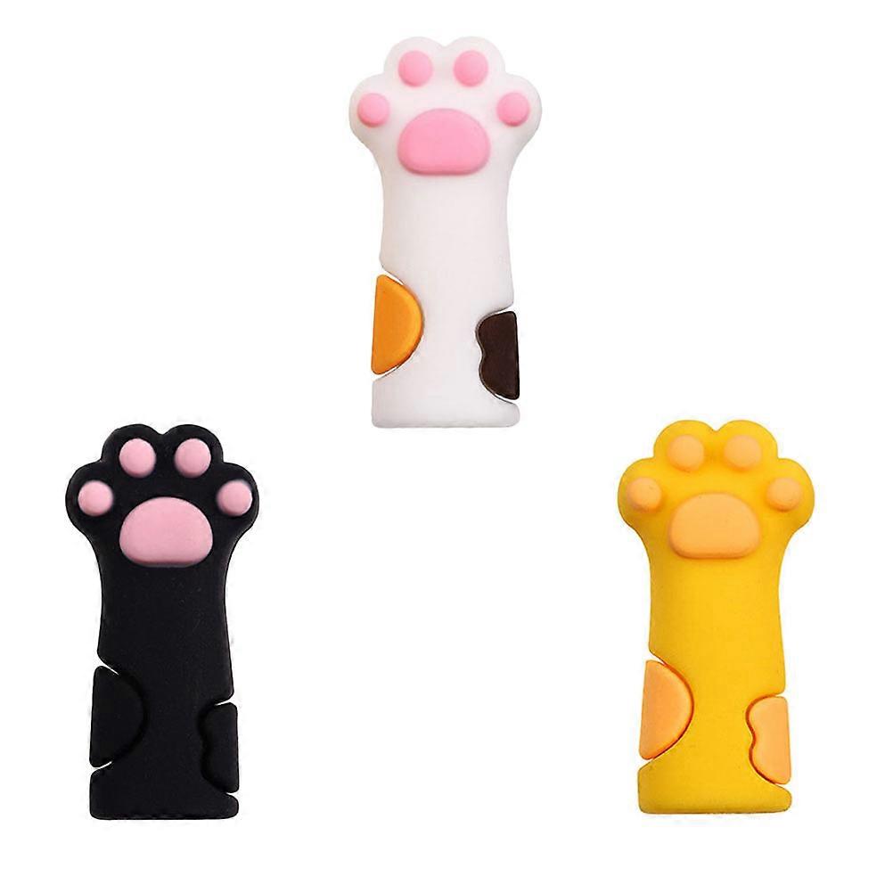 Protective Scissors Covers with Cat Paw Design for Safety 36Pcs Silicone