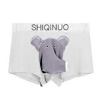 Men Elephant Trunk Patterned Underwear Xmas Gift for Boyfriend/Husbanda