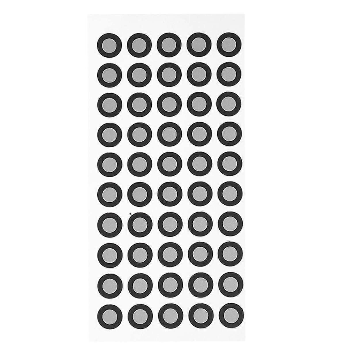 50pcs  Reflective 3D Scanning Markers SelfAdhesive Tracking Dots for Accurate Positioning 0.15mm Thick