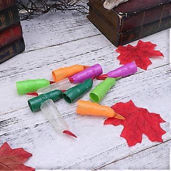 Fake Finger Nails Witch Design for Halloween Decoration 20Pcs Assorted Color