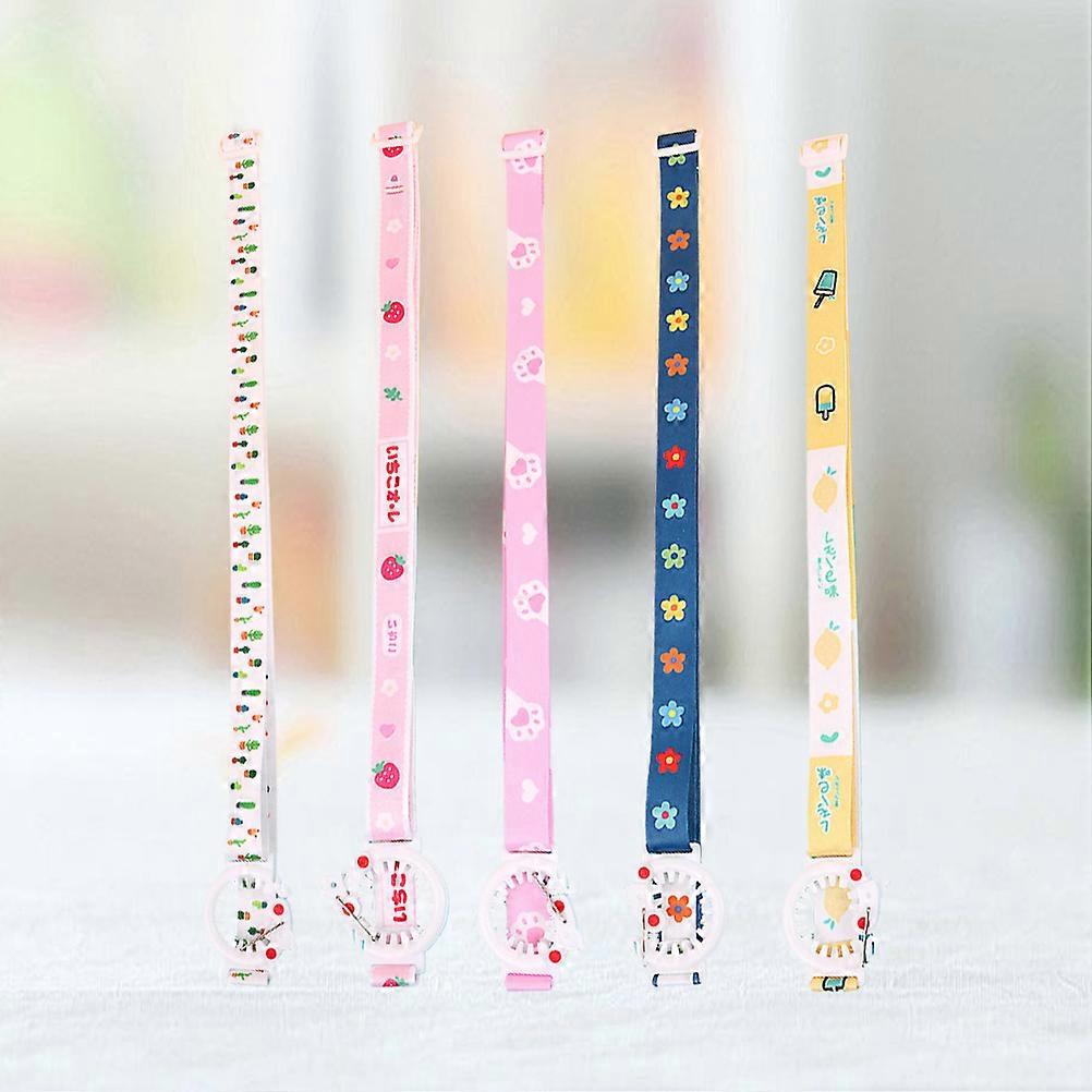 Water Bottle Holders Polyester Blue Durable Odorless Non-Slip Suitable for Hiking 5Pcs