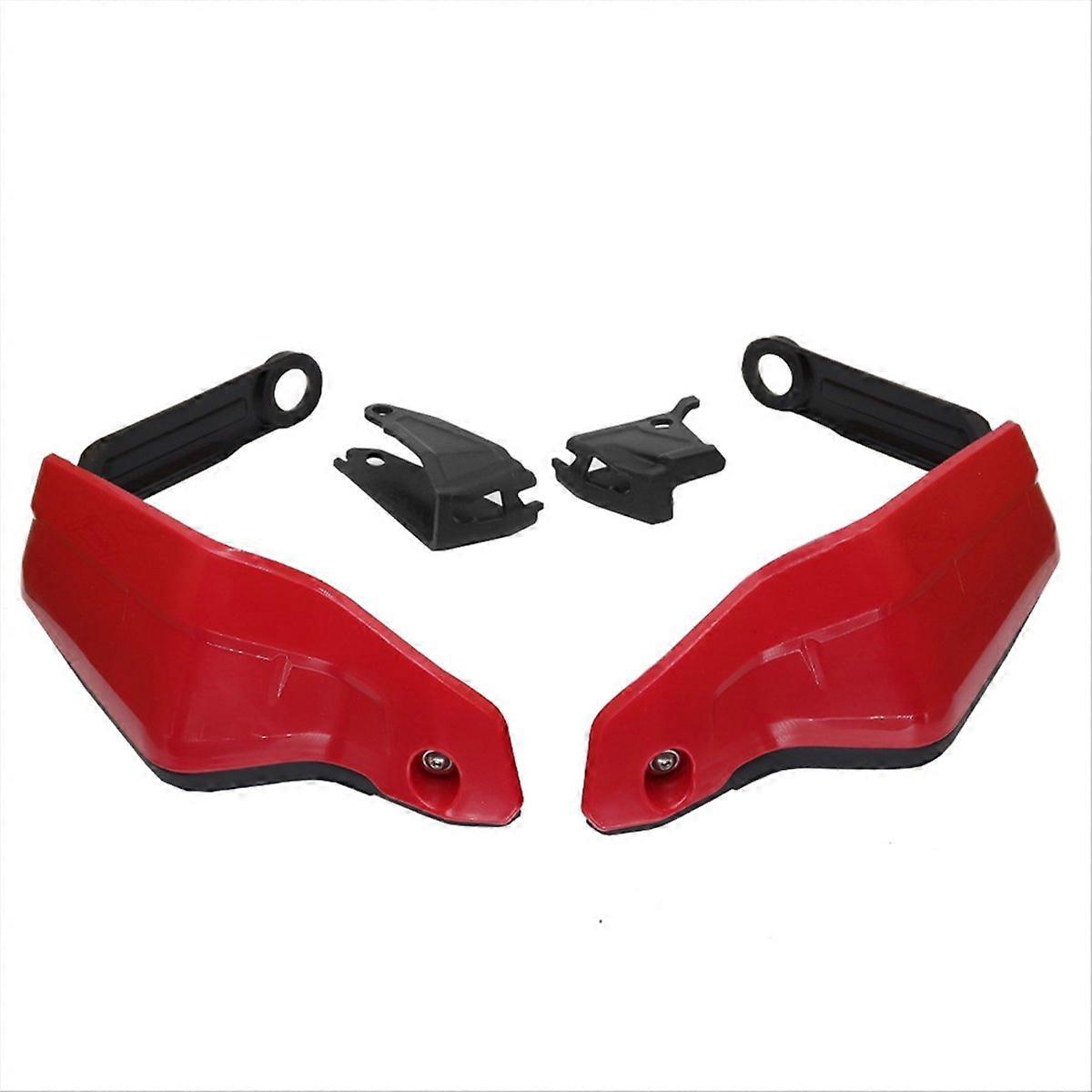 Motorcycle Handguard Extensions Hand Shield Protector Cover ,Red