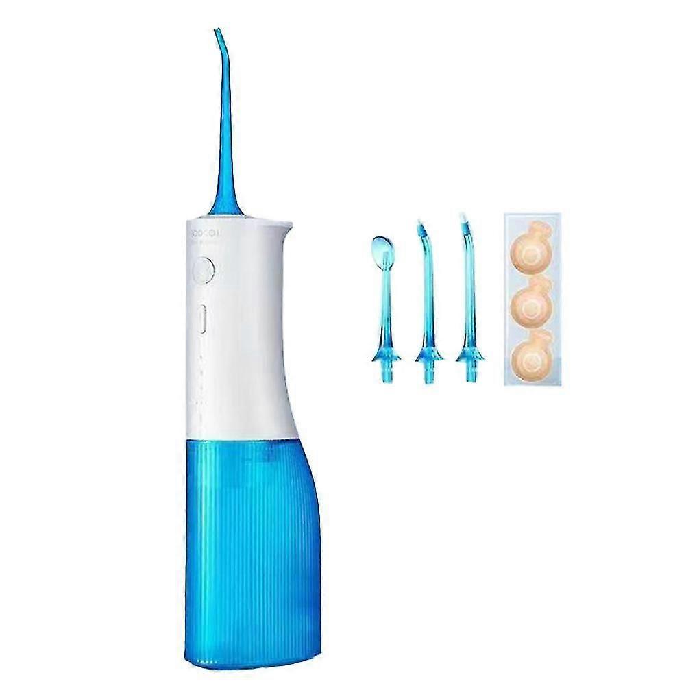 Teeth 4 Type Nozzle Cleaner Irrigator Type-c Rechargeable Cleaner 7-modes Water Tank Eu Plug
