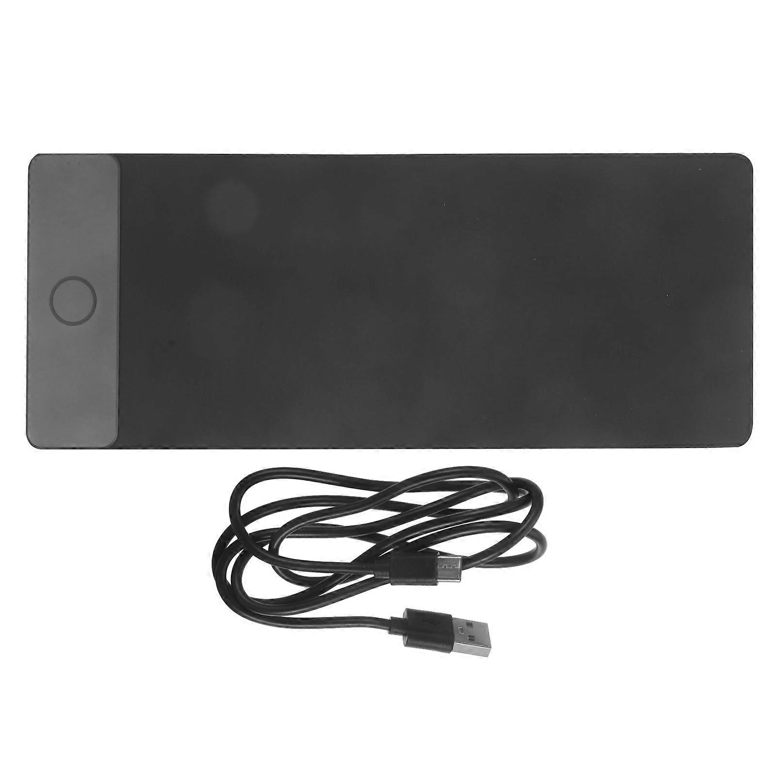 Wireless Charging Mouse Pad Large Mouse Pad with 15W Fast Charging Function for Gaming