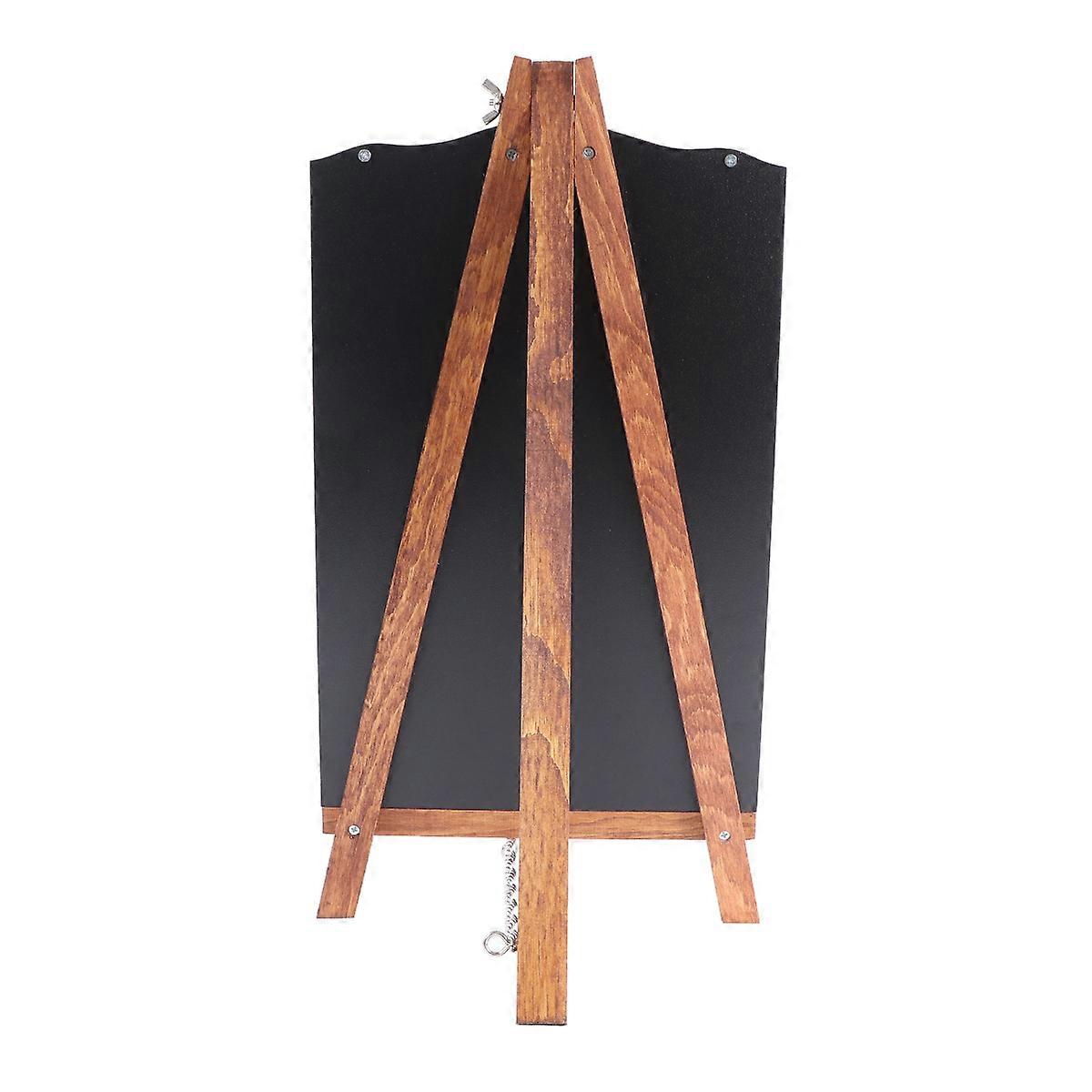 Wood Chalkboard Mini Message Board for Note Taking 2Pcs Pack