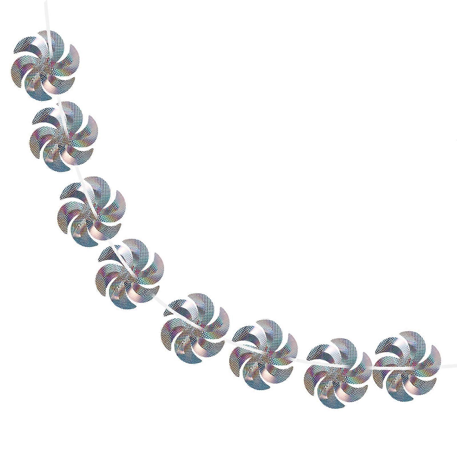 Bird Blinder Pinwheel String Reflective Devices for Play 1Set