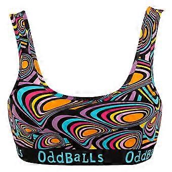 Oddballs - Ladies Comfy Cotton Bralette - Soft Bra Top