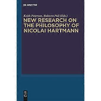 New Research on the Philosophy of Nicolai Hartmann