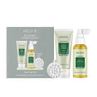 EELHOE Rosemary Scalp Care Set, Gentle And Clean Scalp Soft, Moisturizing, Soothing And Nourishing