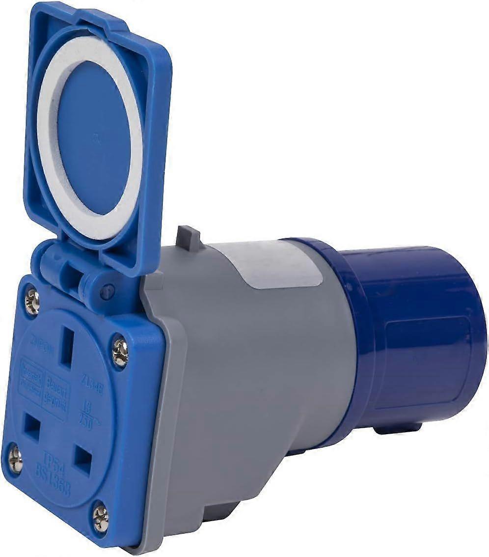 Worksafe W1613PS 16A/13A Socket Adaptor