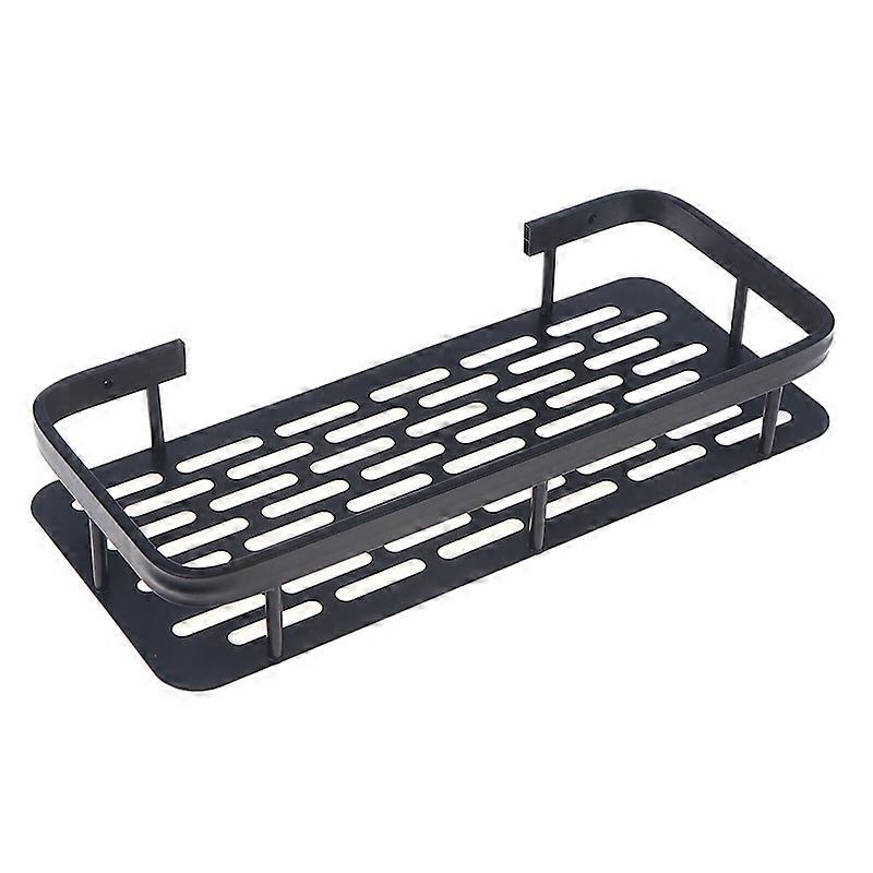 Wall Hanging Corner Single Layer Rectangular Bracket Wall Mounted Shower Shampoo Rack Bathroom Rack Towel Rack Bracket