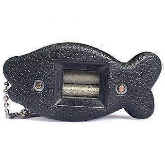 1pcs Knife Sharpener Handheld Diamond Hockey Ice Skate Sharpener Figure Skating Sharpening Tool KHMYV