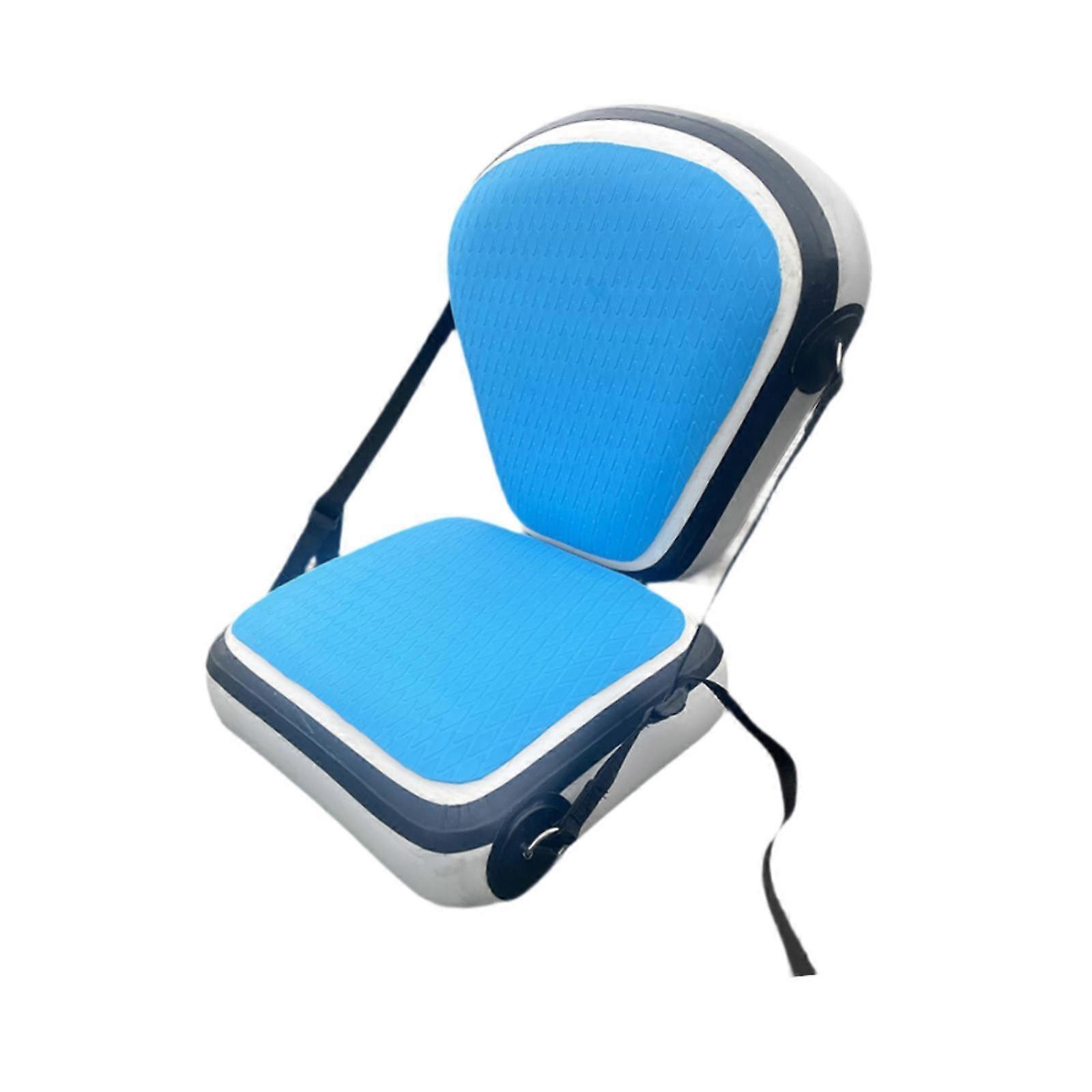 Kayak Inflatable Seat Practical Accessory Adjustable Ergonomic with Backrest