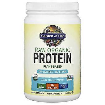 Garden of Life, Protéines biologiques crues, sans arôme, 560 g (1 lb 3,75 oz)
