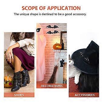 5pcs DIY Hair Shoes Clothes Decorative Accessories Leather Wings Ornament