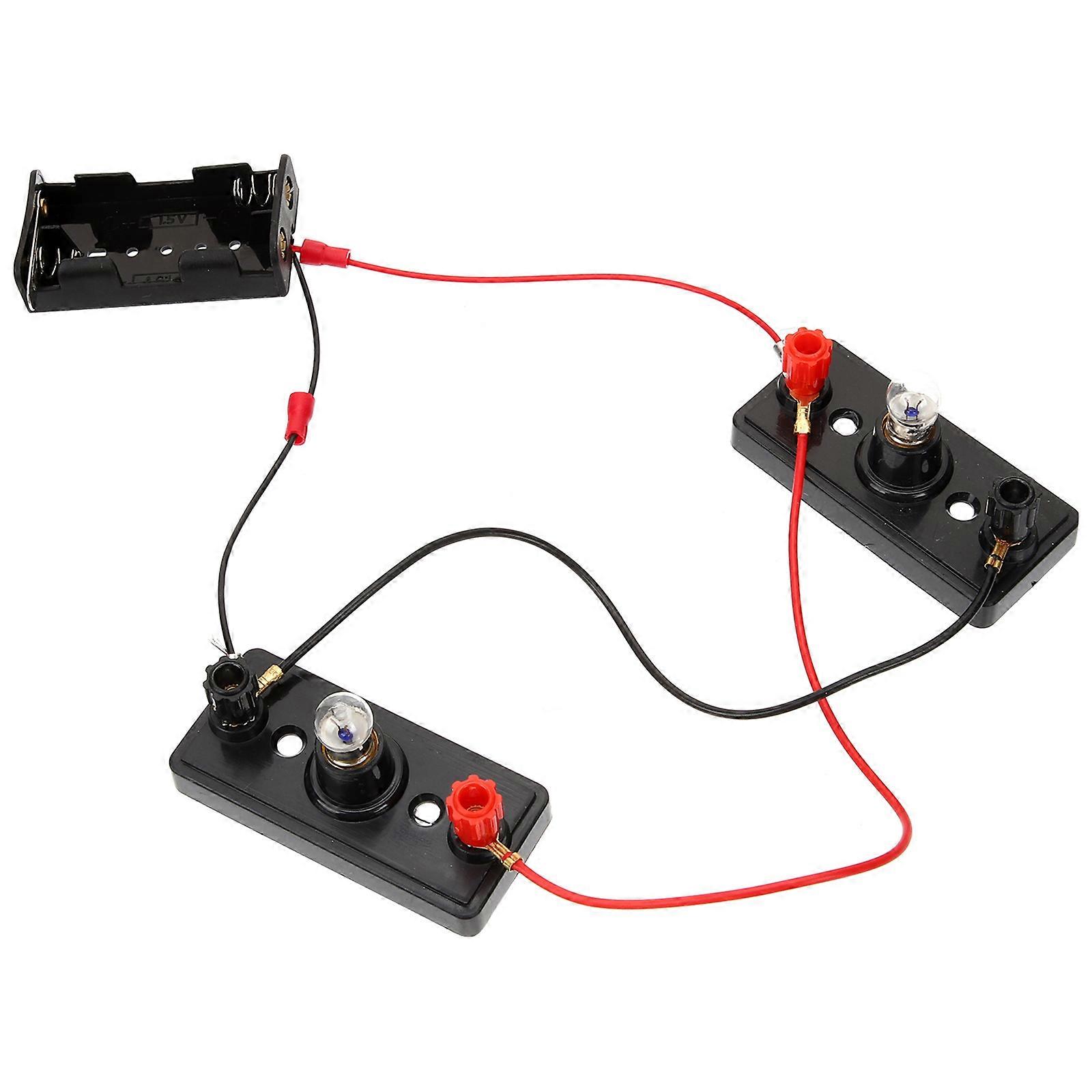 1 Set Electrical Circuit Experiment Tools Elementary School Science Experiment Bulbs