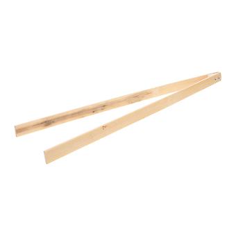 Trash Picker Bamboo Tong for Efficient Cleaning 4Pcs Set in Beige
