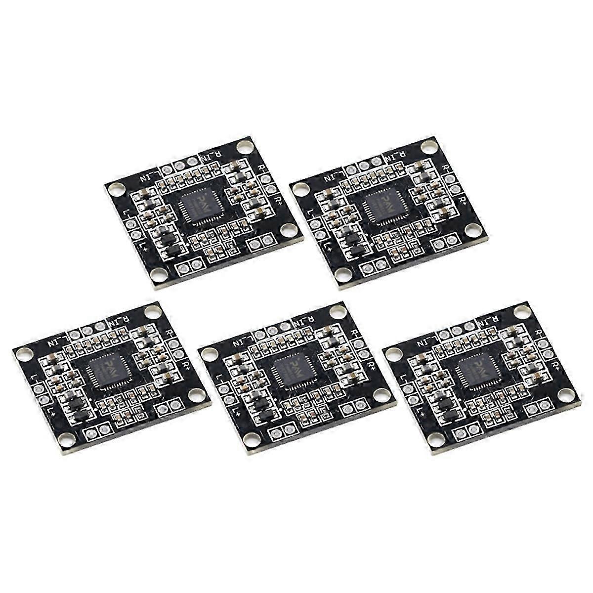 5Pcs PAM8610 Module Digital 2X15W Audio Power Amplifier Board