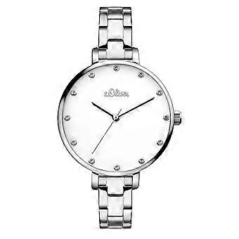 s.Oliver women's watch wristwatch stainless steel SO-3457-MQ