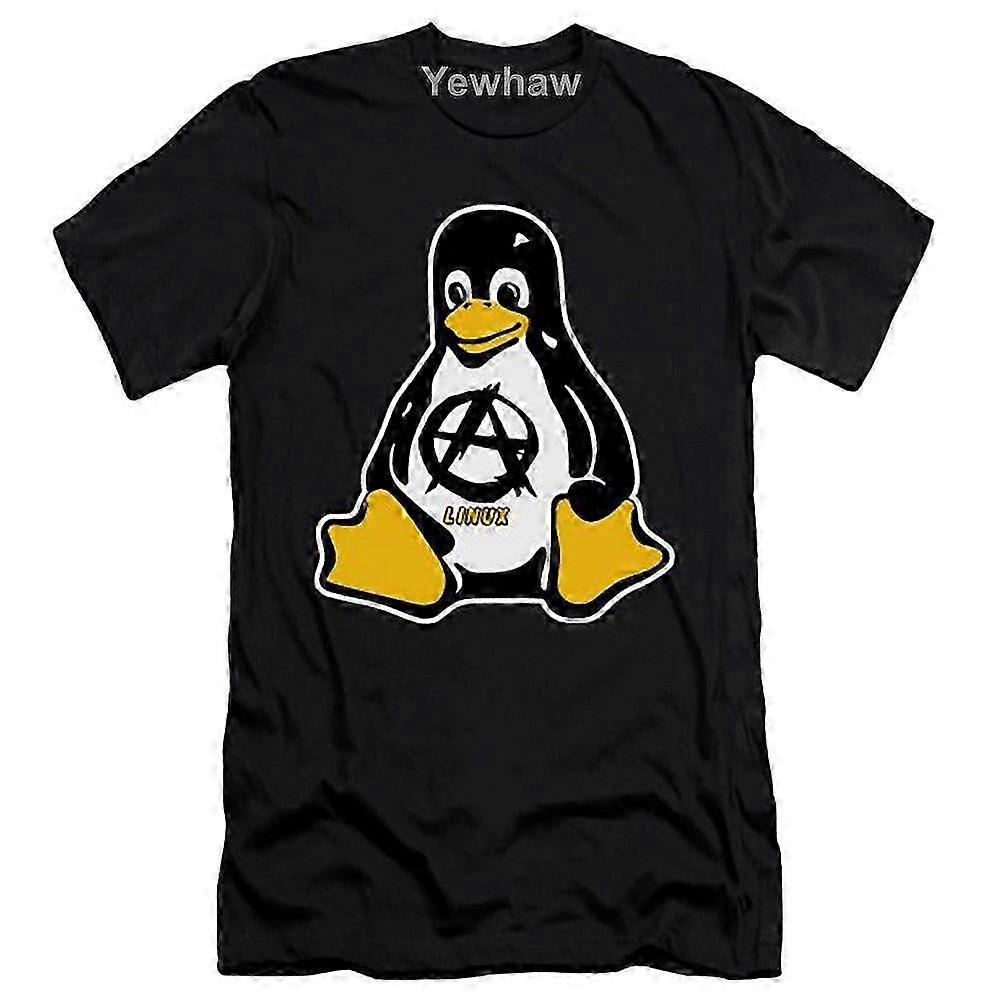 Camiseta Anarchy & Linux & Anonymous YTQ