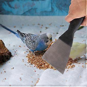 Pet Cleaning for Birdcage 2Pcs Durable Stainless Steel Tool