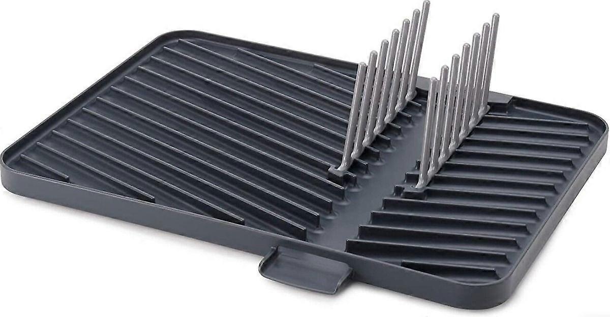 Flip-up Adjustable Draining Board - Dish Rack Drainer Drying Mat