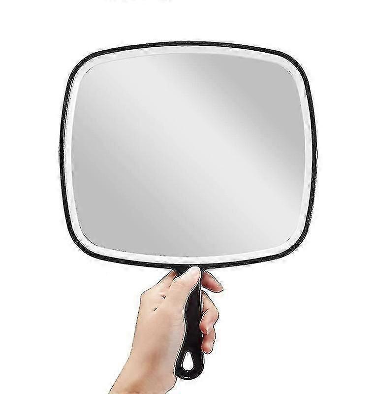 Hand Mirror, Extra Large Black Handheld Mirror