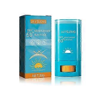 SPF 50 vedenpitävä aurinkovoidepuikko - kosteuttava UV-suojavoide päivittäiseen ihonhoitoon, hikeä hylkivä ja pitkäkestoinen