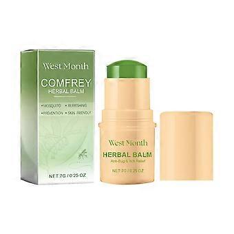Comfrey Herbal Balm for Kids & Babies  Mosquito Bite Itch Relief, Soothing Anti-Itch Cream, Portable Moisturizing Salve (30g)