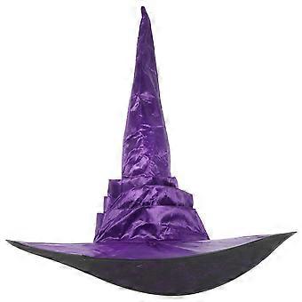 Chapéu de Bruxa Cosplay Halloween Chapéu de Bruxa Chapéu de Bruxas Chapéu Decorativo Fantasia Chapéu de Festa de Bruxa
