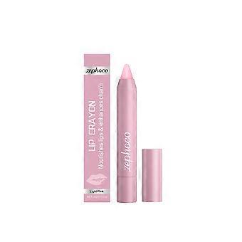 Zephoco Velvet Lip Gloss Pen (light pink) with matte finish, natural and lightweight color rendering, does not stick to the cup and does not fade