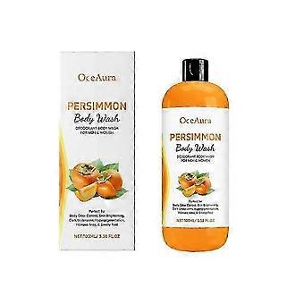 Persimmon Body Wash For Old People Duft, Naturlig Deodorant Bar Sæbe til Alle Hudtyper
