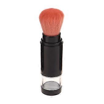 Multi-functional 2 in 1 Foundation Brush Makeup Brush Empty Travel Blush with Refillable Loose Powder Bottle Makeup Beauty Tools