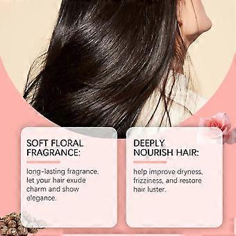 Roxelis Lady Hair Perfume Spray Rose Fragrance Nourishes Hair Deeply Hydrates Floral Scent Feminine Hair Refreshing Fragrance
