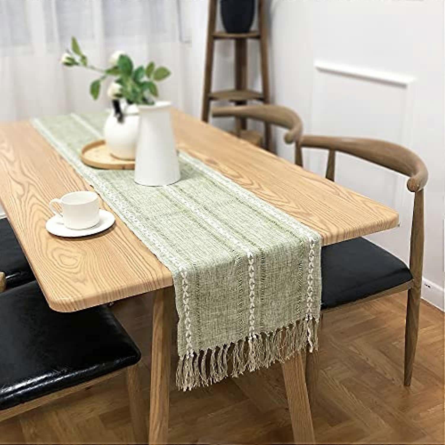 Braided Table Runner for Dining Table