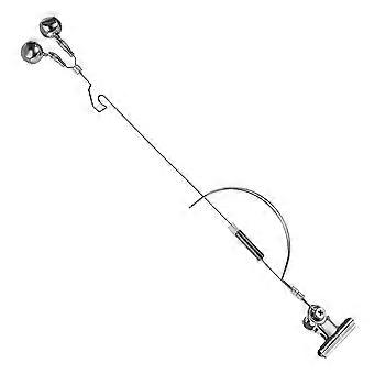 Fishing Bite Alarm Stainless Steel Metal Fish Alarm Bells Adjustable Carp Tackle Anti-corrosion Anti-rust Fishing Equipment