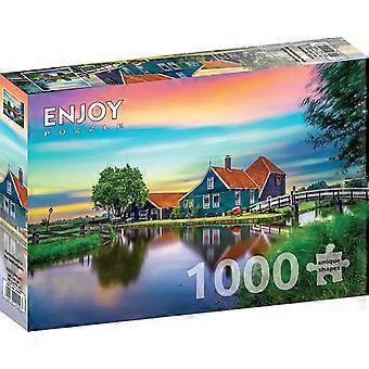 Farm House In The Netherlands Puzzel 1000 Stukjes