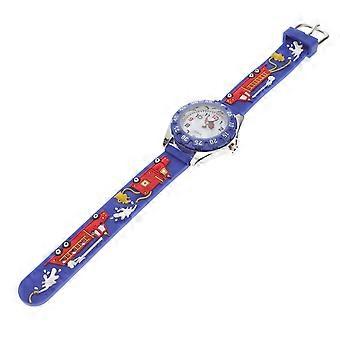 Waterproof Student Watch Silicone Cartoon Quartz Watch 1Pcs for Kids