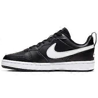 Nike Court Borough 2 Svart Hvit GS BQ5448-002