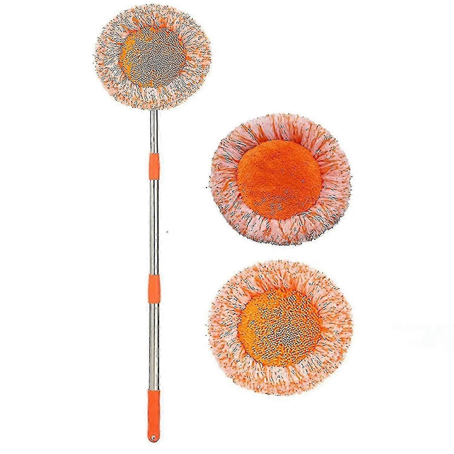 360 Rotatable Adjustable Cleaning Mop, 2022 Extendable Wall Cleaning Mop With Microfiber Mop Replace new,C