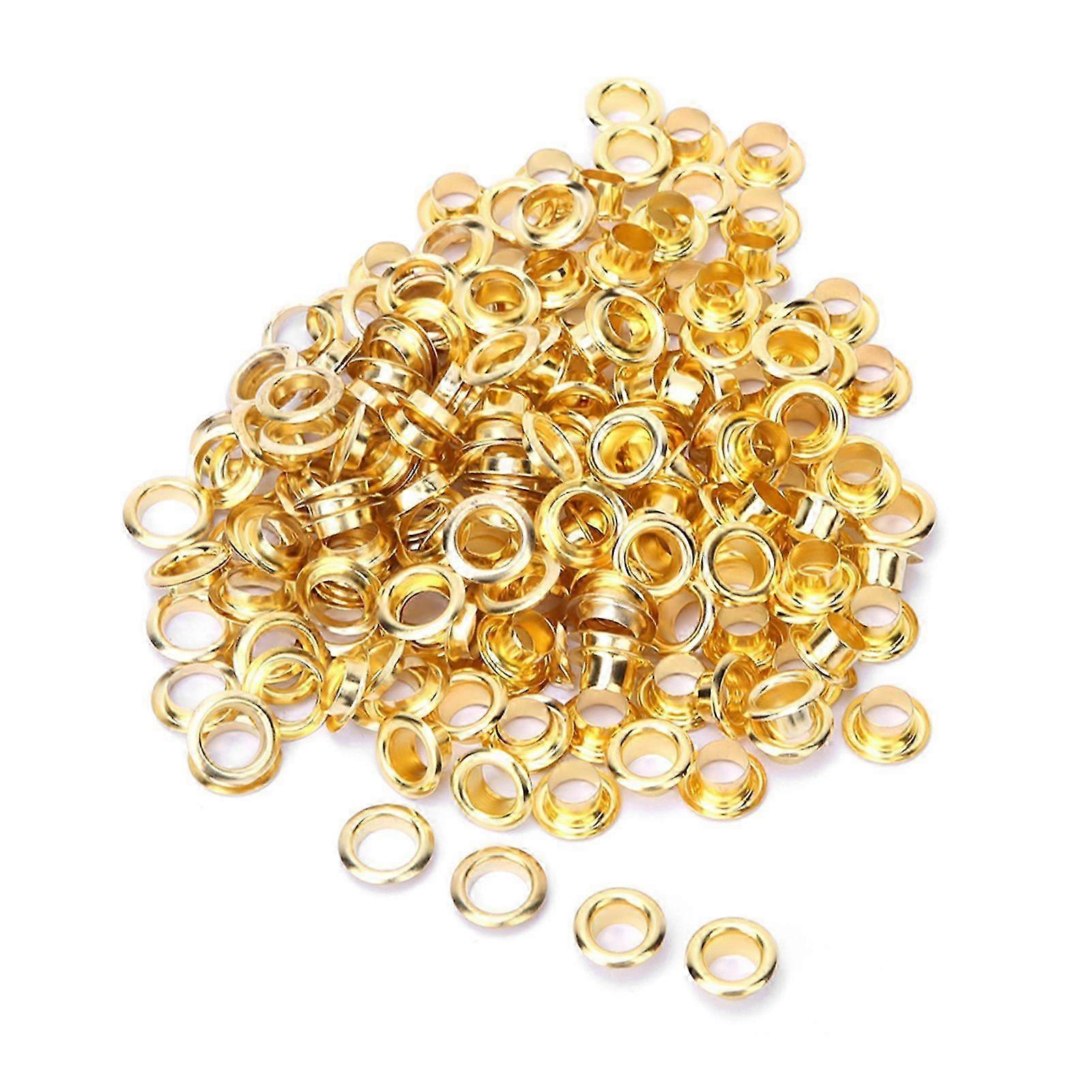 6mm Brass Eyelet & Washer Sets
