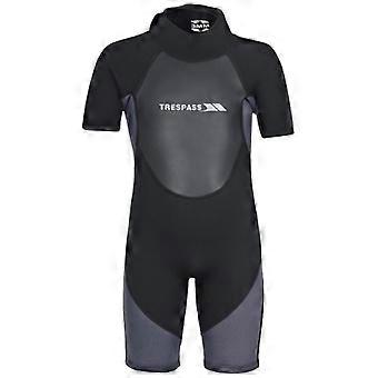Trespass Kinder jungen Scuba 3mm kurzen Neoprenanzug