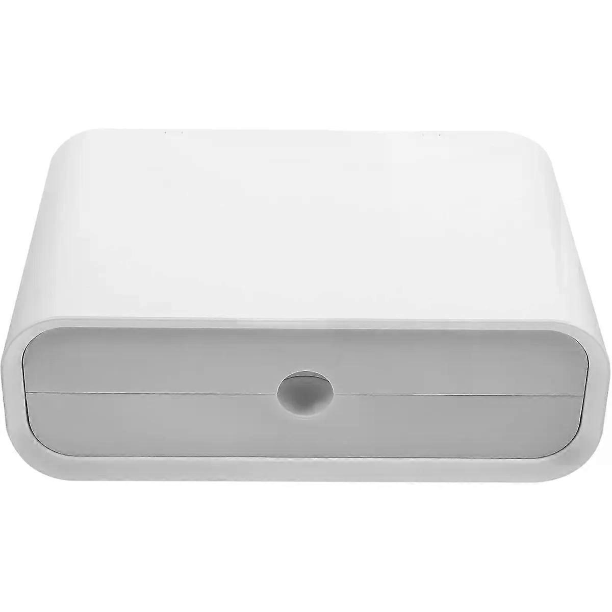 Monitor Riser with Storage Drawers for Office Desktop