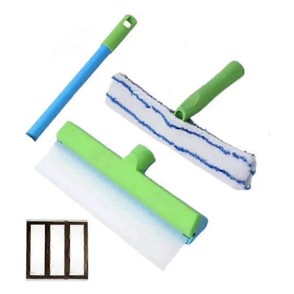 Reusable Silicone Window Squeegee Cleaning Kit