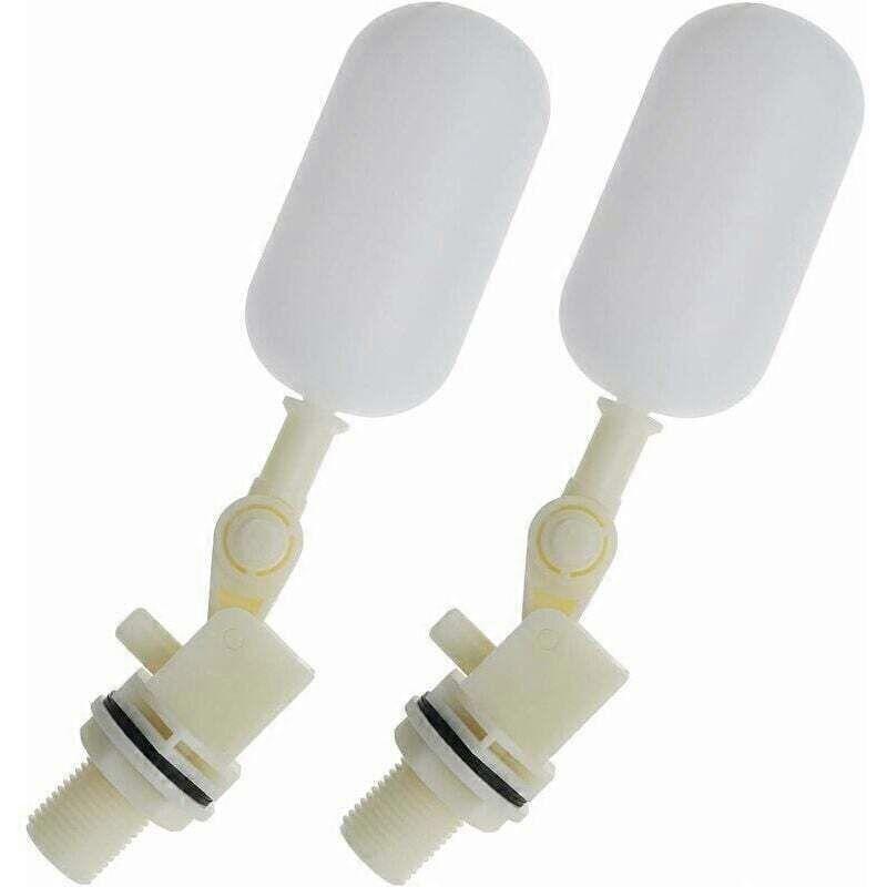2pcs Automatic 1/2 Inch 20mm Float Ball Valve for Aquarium