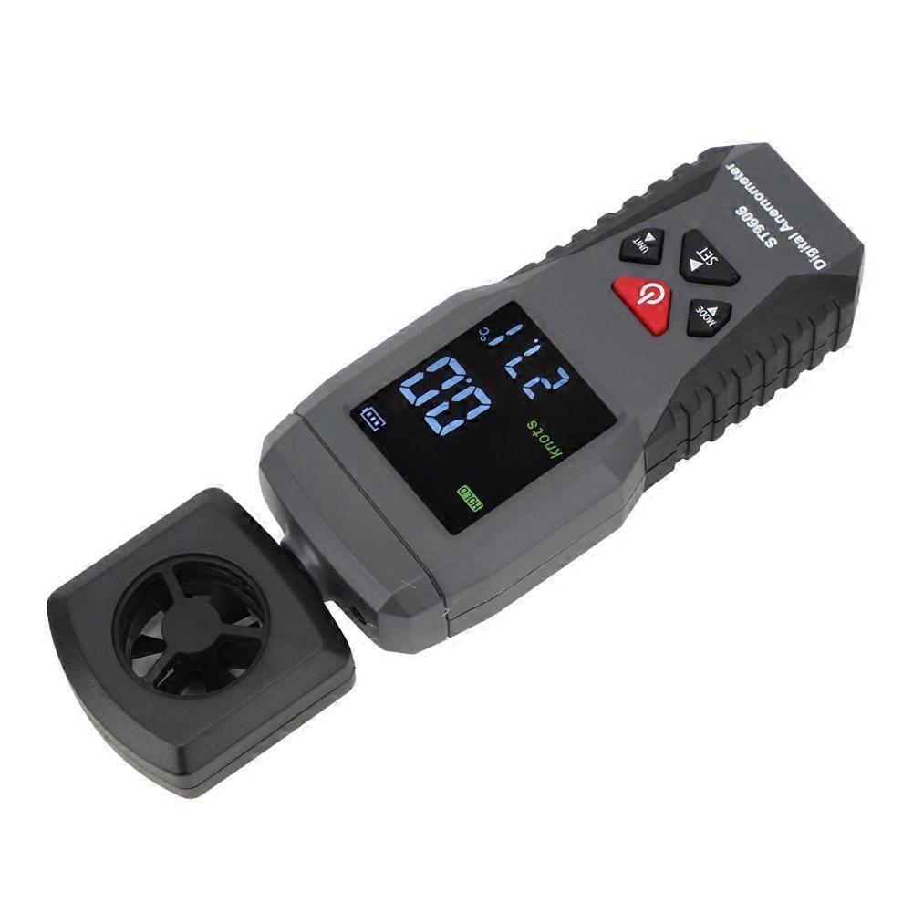 SMART SENSOR Wind Gauge ST9606 Portable Handheld Anemometer Wind Speed Meter